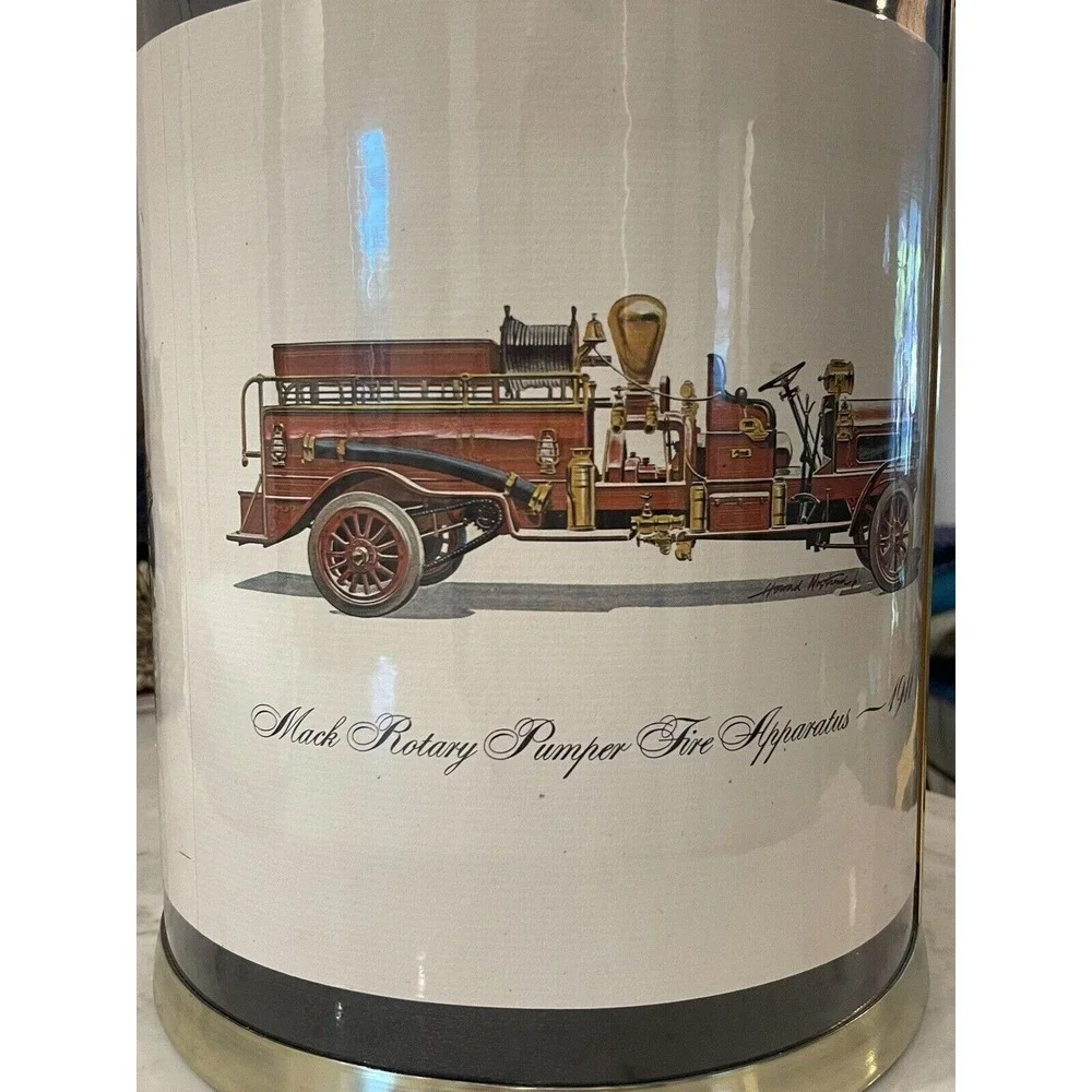 Vintage Dump Truck History Ice Bucket Bar Set America 1900 Dad Gift, Fathers Day